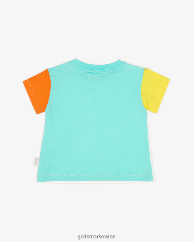 T-Shirt mit Tierbabys GCDS Kinder Kleidung Mehrfarbig V0XTXR641