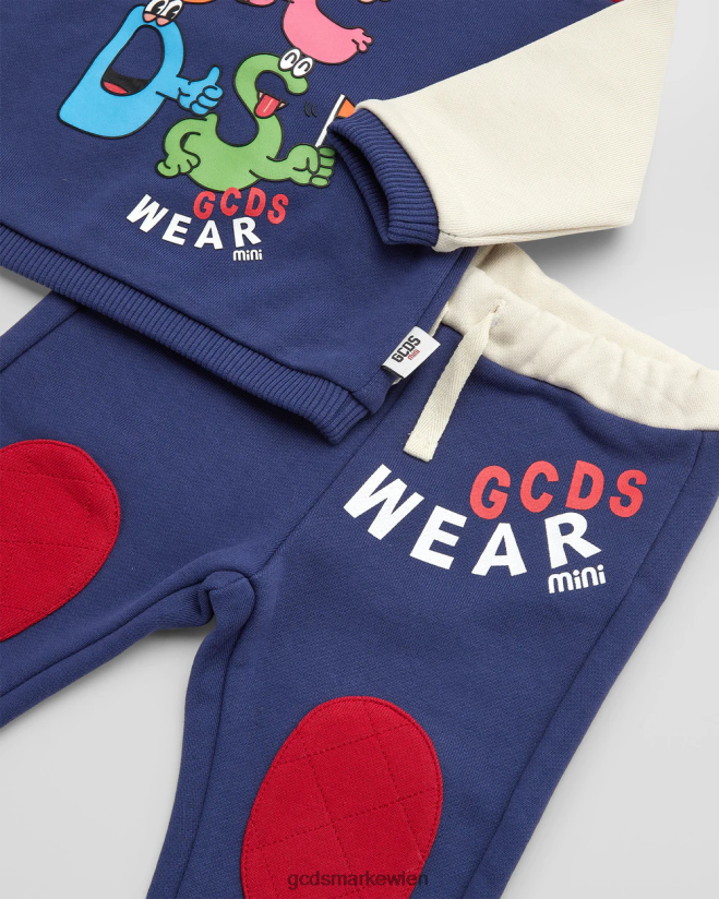 Baby-Monster-Trainingsanzug GCDS Kinder Kleidung Mehrfarbig V0XTXR599