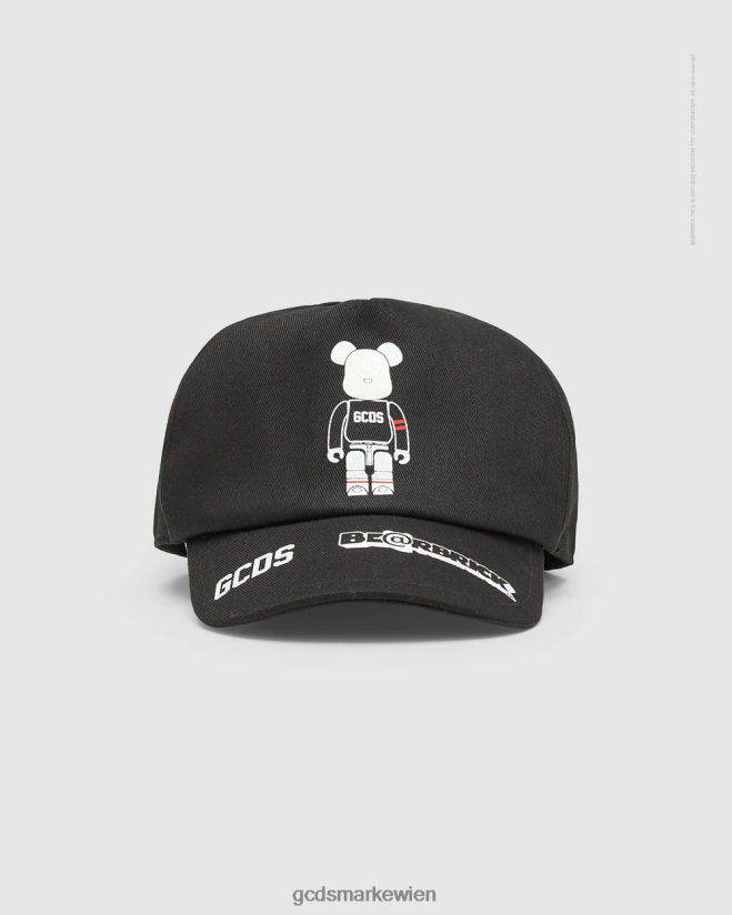 Junior-Baseballkappe GCDS x Be@rbrick Kinder Zubehörteil Schwarz V0XTXR782