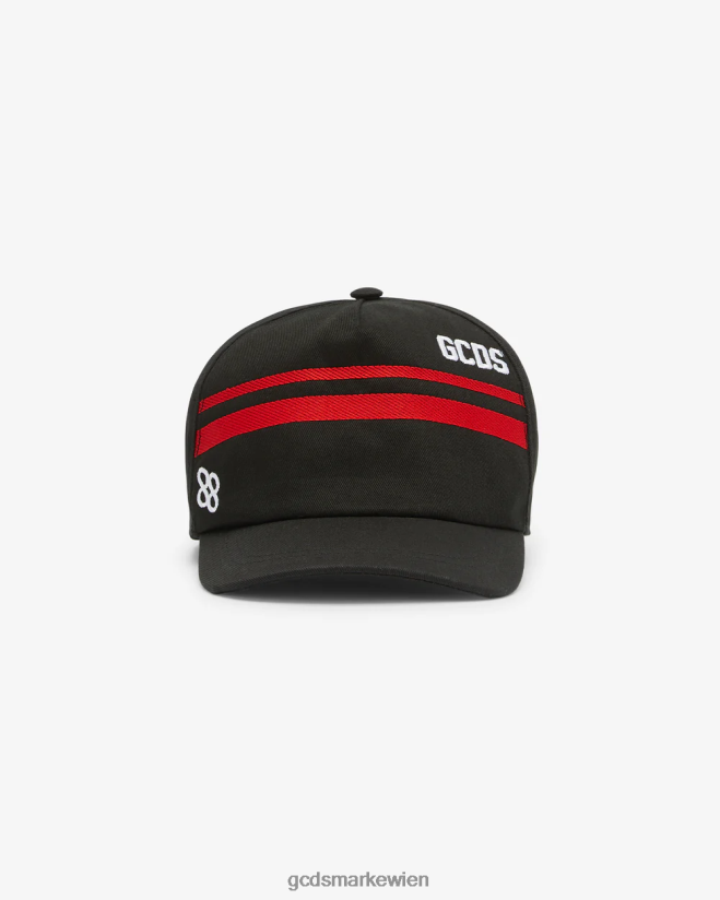Junior-Baseballkappe mit niedrigem Logoband GCDS Kinder Zubehörteil Schwarz V0XTXR774
