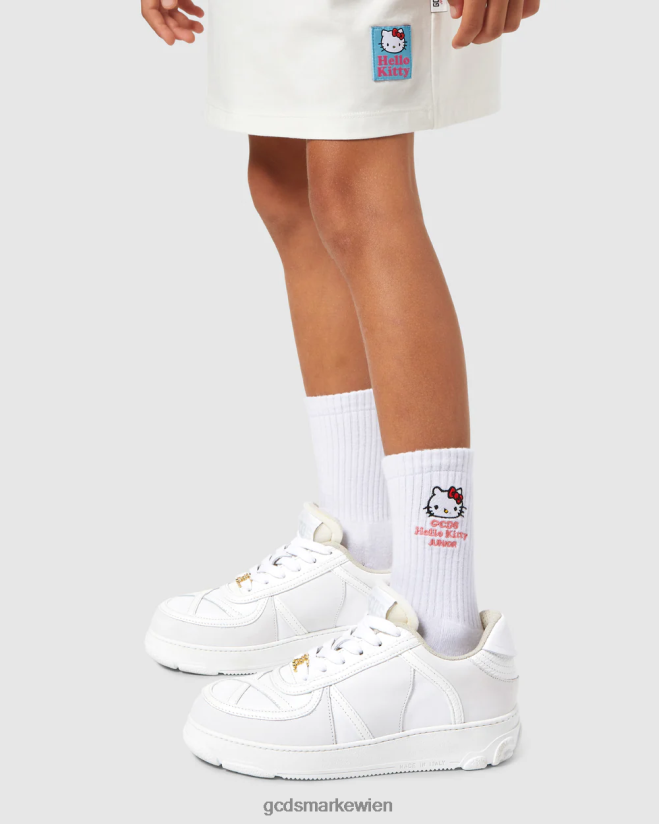 Junior-Hallo-Kitty-Socken GCDS Kinder Zubehörteil Weiß V0XTXR768