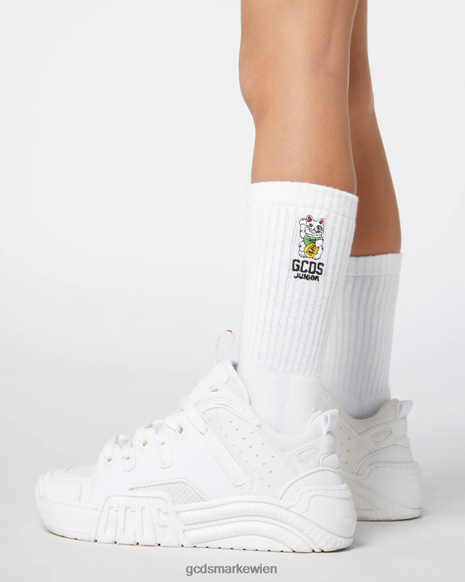 Junior-Kittho-Socken GCDS Kinder Zubehörteil Weiß V0XTXR770