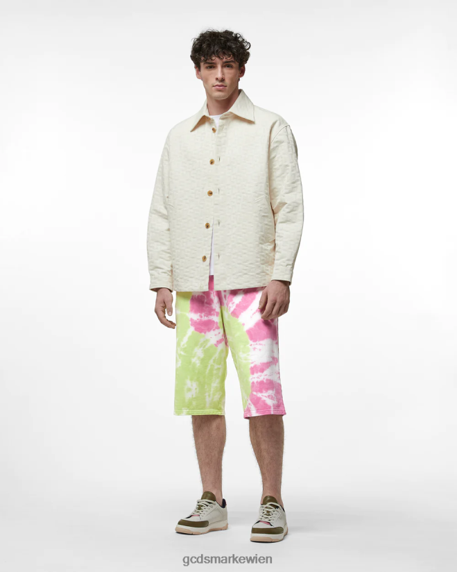 Batik-Sweatshorts GCDS Männer Kleidung Mehrfarbig V0XTXR136