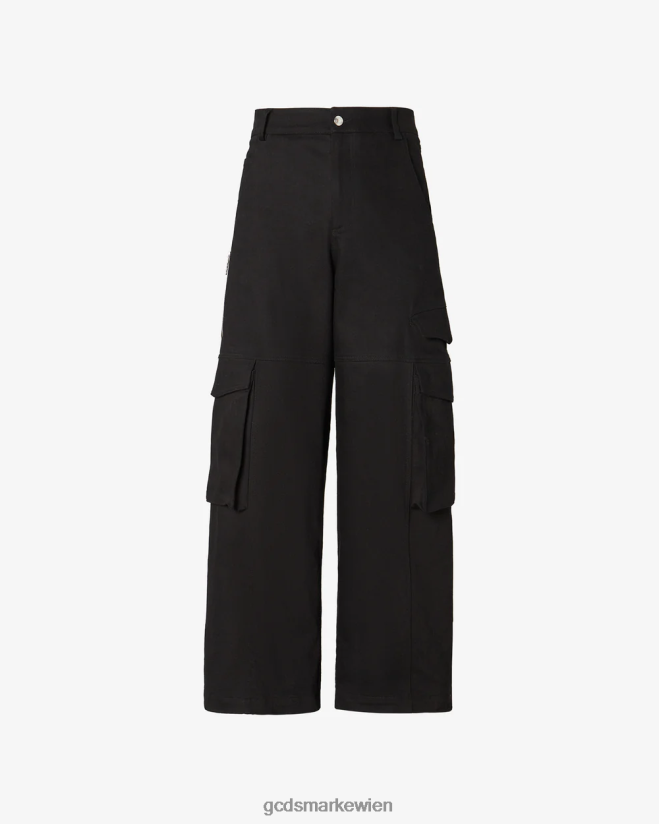 Ultracargo-Hose GCDS Männer Kleidung Schwarz V0XTXR110