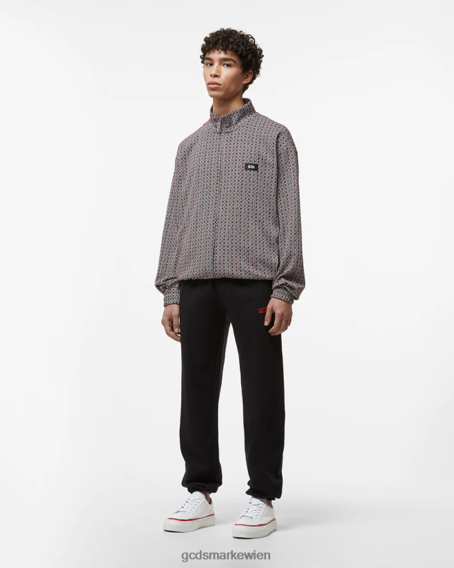 Öko-Basic-Jogginghose GCDS Männer Kleidung Schwarz V0XTXR133