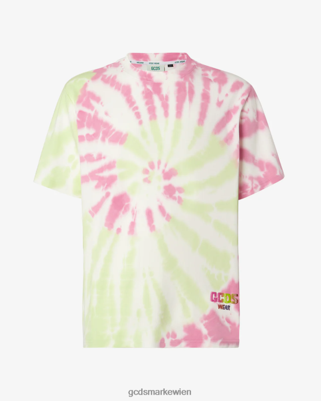 Loses T-Shirt mit Batikmuster GCDS Männer Kleidung Mehrfarbig V0XTXR99