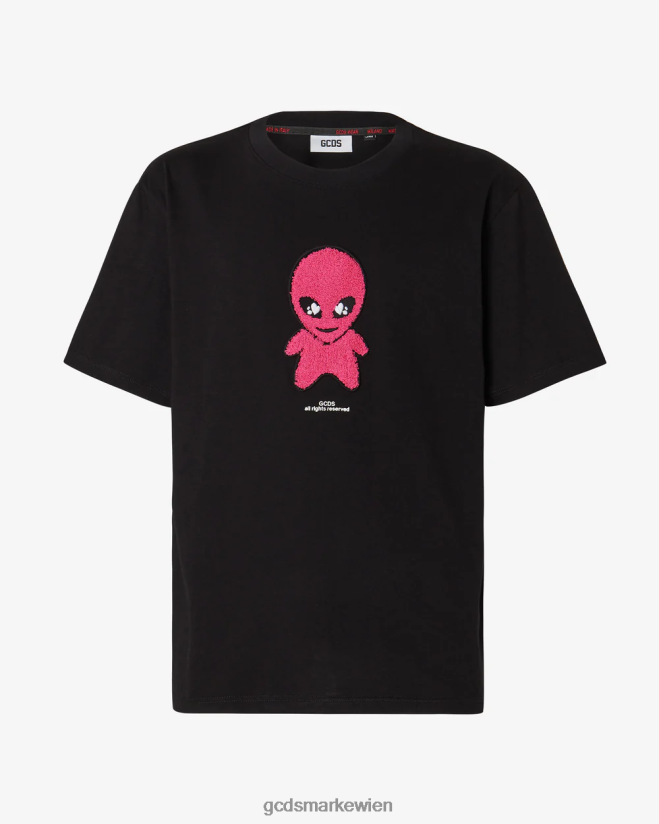 Wirdo lockeres T-Shirt GCDS Männer Kleidung Schwarz V0XTXR96