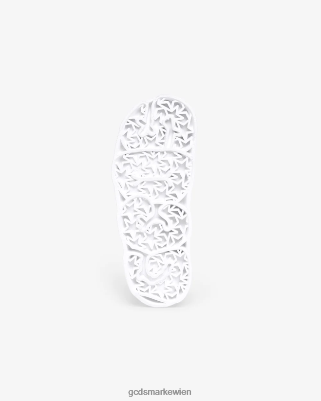 Gummirutschen GCDS Männer Schuhwerk Weiß V0XTXR186