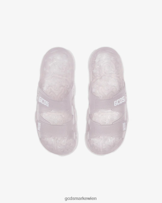 Gummirutschen GCDS Männer Schuhwerk transparent V0XTXR191