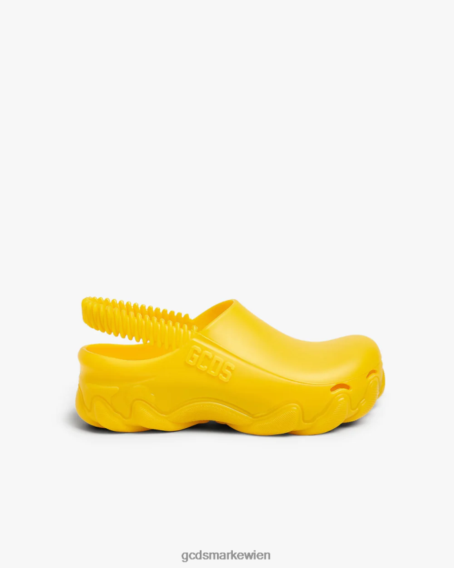 Steinbock-Clogs GCDS Männer Schuhwerk Gelb V0XTXR187