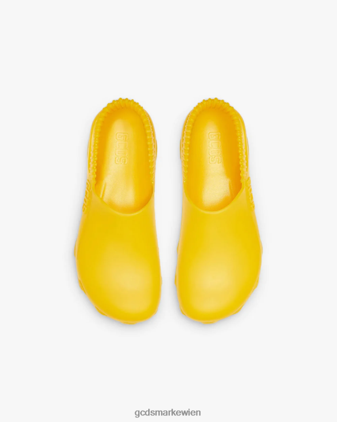 Steinbock-Clogs GCDS Männer Schuhwerk Gelb V0XTXR187