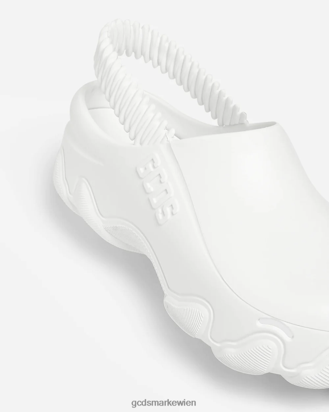 Steinbock-Clogs GCDS Männer Schuhwerk Weiß V0XTXR185