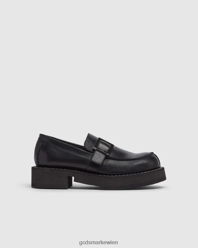 Leder-Slipper GCDS x Clarks Männer Schuhwerk Schwarz V0XTXR178