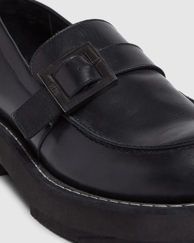 Leder-Slipper GCDS x Clarks Männer Schuhwerk Schwarz V0XTXR178