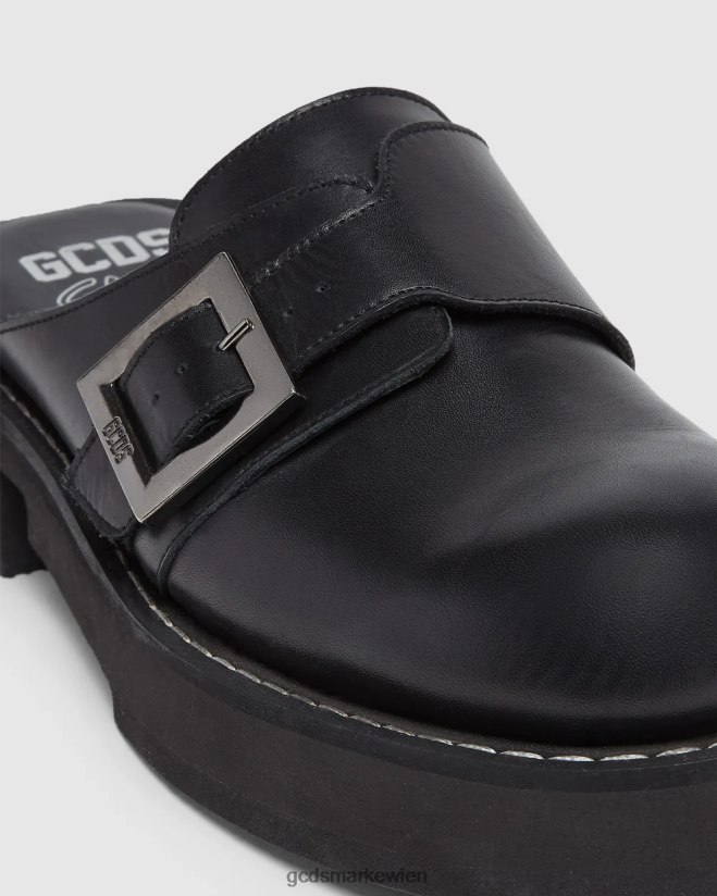 Lederpantoletten GCDS x Clarks Männer Schuhwerk Schwarz V0XTXR177