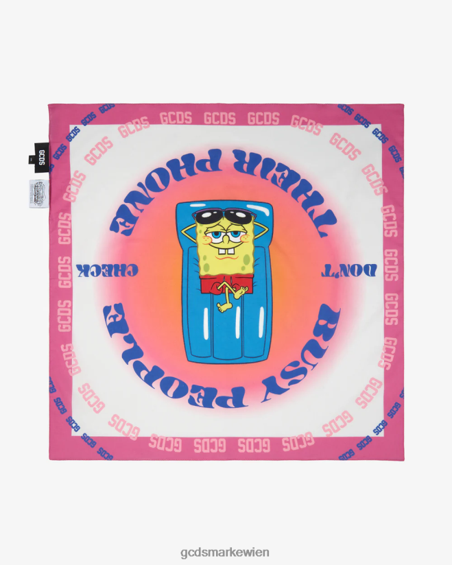 Spongebob-Foulard für vielbeschäftigte Leute GCDS Männer Zubehörteil Mehrfarbig V0XTXR268
