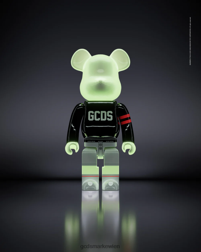 1000 % GCDS x Be@rbrick Männer Zubehörteil Schwarz V0XTXR290