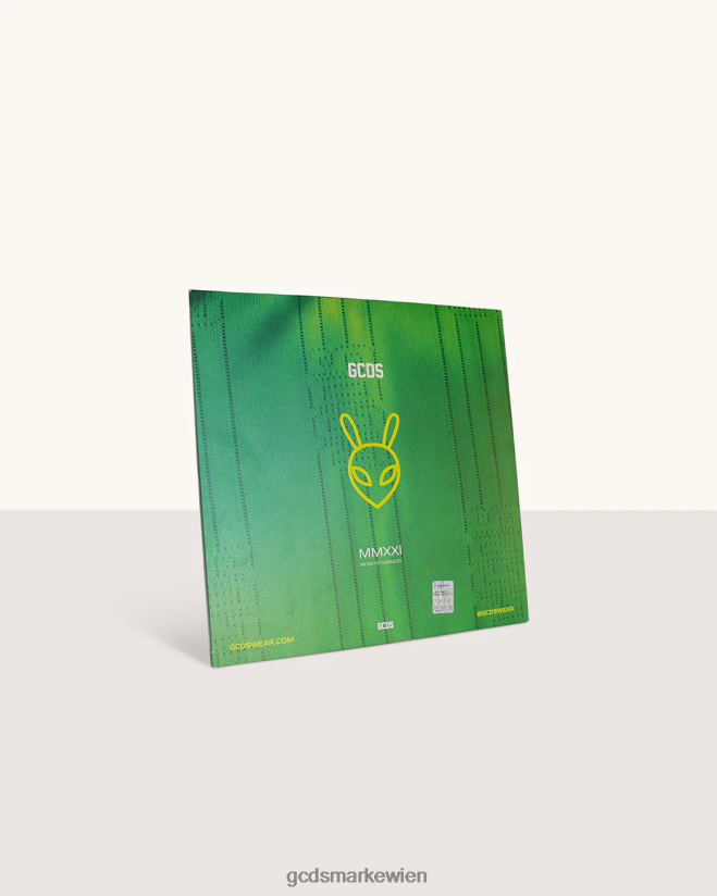 SS21 „Out of This World“ Original-Soundtrack-Vinyl von Dardust GCDS Männer Zubehörteil Grün V0XTXR294