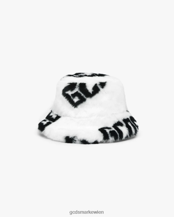 Fischerhut aus Kunstfell GCDS Männer Zubehörteil Weiß V0XTXR239