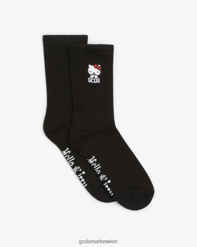 Hallo Kitty Socken GCDS Männer Zubehörteil Schwarz V0XTXR214