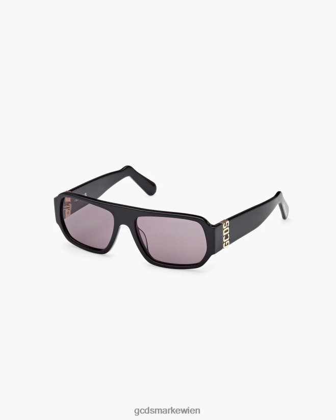 gd0034 geometrische Sonnenbrille GCDS Männer Zubehörteil Schwarz V0XTXR276