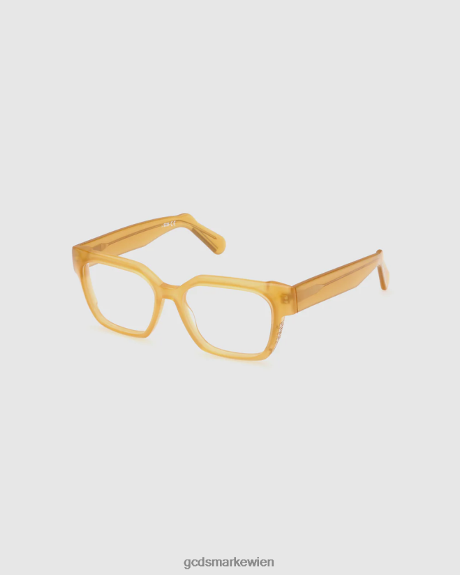 gd5013 eckige Brille GCDS Männer Zubehörteil Gelb V0XTXR283