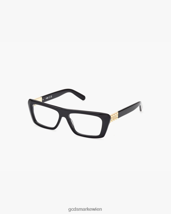 gd5018 rechteckige Brille GCDS Männer Zubehörteil Schwarz V0XTXR279