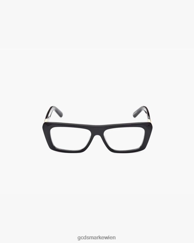 gd5018 rechteckige Brille GCDS Männer Zubehörteil Schwarz V0XTXR279