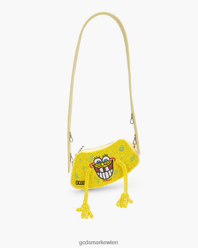 SpongeBob Komma kleine Tasche GCDS Männer Zubehörteil Gelb V0XTXR262